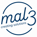 MaL3 Logo in dunkelblau